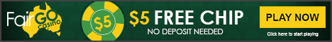 FairGo USA accepting Casino with $5 Free Spins Chip No Deposit